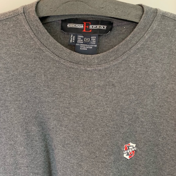 Escada Sport Grey Tee - Picture 2 of 4